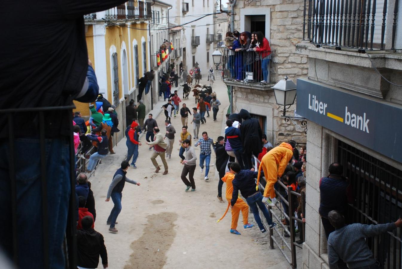 Encierro y capea el domingo de Carnaval